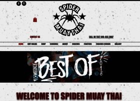 Spidermuaythai.net thumbnail