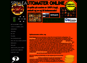 Spilleautomateronline.org thumbnail
