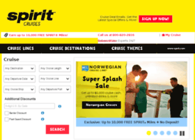 Spirit.cruises.com thumbnail