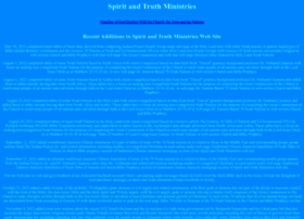 Spiritandtruthministries.org thumbnail