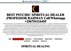 Spiritualhealingandpsychics.wordpress.com thumbnail