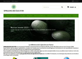 Spiruline-des-iles-dor.com thumbnail