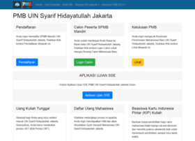 Spmb.uinjkt.ac.id thumbnail