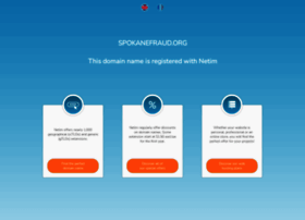 Spokanefraud.org thumbnail