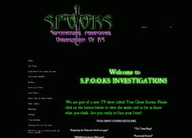 Spooksinvestigations.com thumbnail