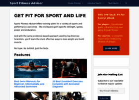 Sport-fitness-advisor.com thumbnail
