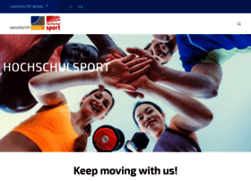 Sport.uni-bonn.de thumbnail