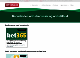 Sportbonuskode.dk thumbnail