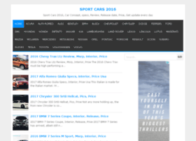 Sportcars2016.com thumbnail