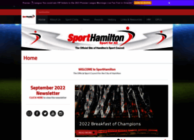 Sporthamilton.com thumbnail