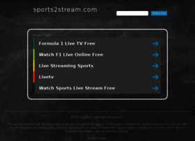 Sports2stream.com thumbnail