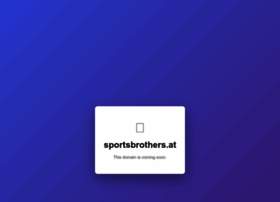 Sportsbrothers.at thumbnail