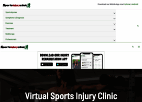 Sportsinjuryclinic.net thumbnail