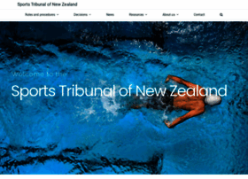 Sportstribunal.org.nz thumbnail