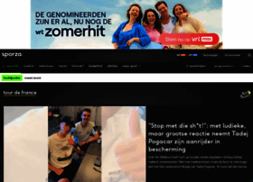 Sporza.be thumbnail Sporza.be thumbnail