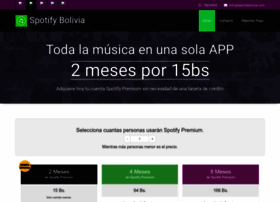 Spotifybolivia.com thumbnail