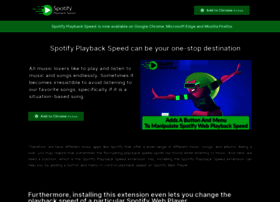 Spotifyplaybackspeed.com thumbnail