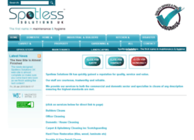 Spotlesssolutions.co.uk thumbnail Spotlesssolutions.co.uk thumbnail