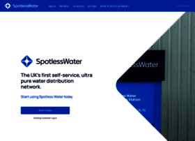 Spotlesswater.co.uk thumbnail