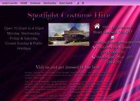 Spotlight-costume-hire.com thumbnail