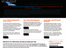 Spotlightwebdesign.net thumbnail