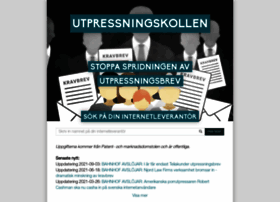 Spridningskollen.org thumbnail Spridningskollen.org thumbnail