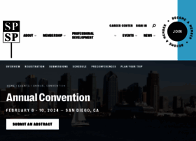 Spspmeeting.org thumbnail