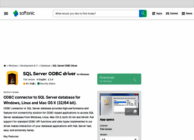 Sql-server-odbc-driver.en.softonic.com thumbnail