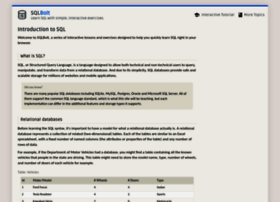 Sqlbolt.com thumbnail