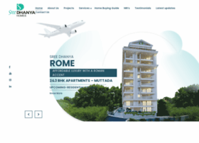 Sreedhanyahomes.com thumbnail