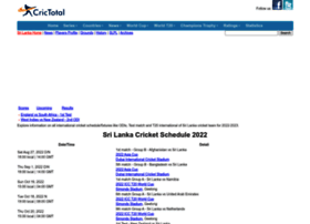 Sri-lanka.crictotal.com thumbnail