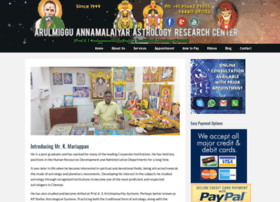 Sriannamalaiastrology.com thumbnail