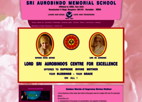 Sriaurobindomemorialschool.in thumbnail
