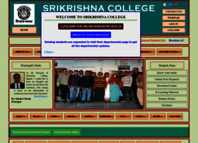 Srikrishnacollegebagula.ac.in thumbnail Srikrishnacollegebagula.ac.in thumbnail