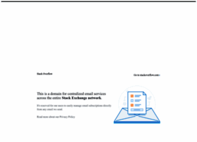 Stackoverflow.email thumbnail
