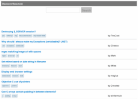 Stackoverflow.mobi thumbnail