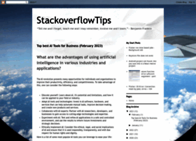 Stackoverflowtips.com thumbnail