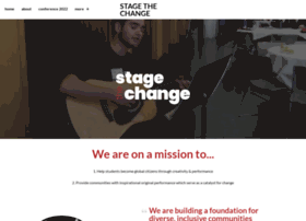 Stagethechange.org thumbnail