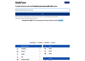 Stalkface.com thumbnail