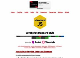 Standardjs.com thumbnail