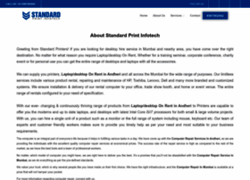 Standardprinters.co.in thumbnail