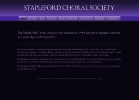 Staplefordchoral.org.uk thumbnail