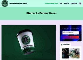 Starbucks-partnerhours.com thumbnail