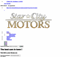 Starcitymotors.com thumbnail