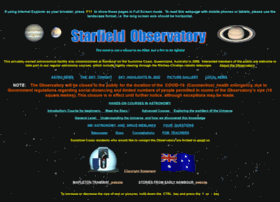 Starfieldobservatory.com thumbnail