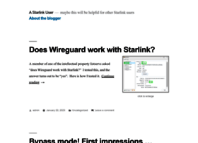Starlink-user.com thumbnail