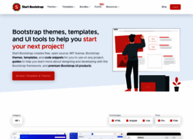 Startbootstrap.com thumbnail