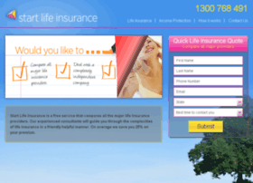 Startlifeinsurance.com.au thumbnail