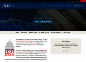 Statebudgetsolutions.org thumbnail