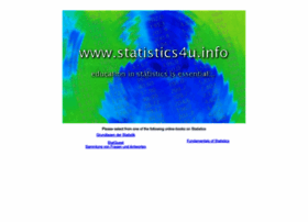 Statistics4u.info thumbnail